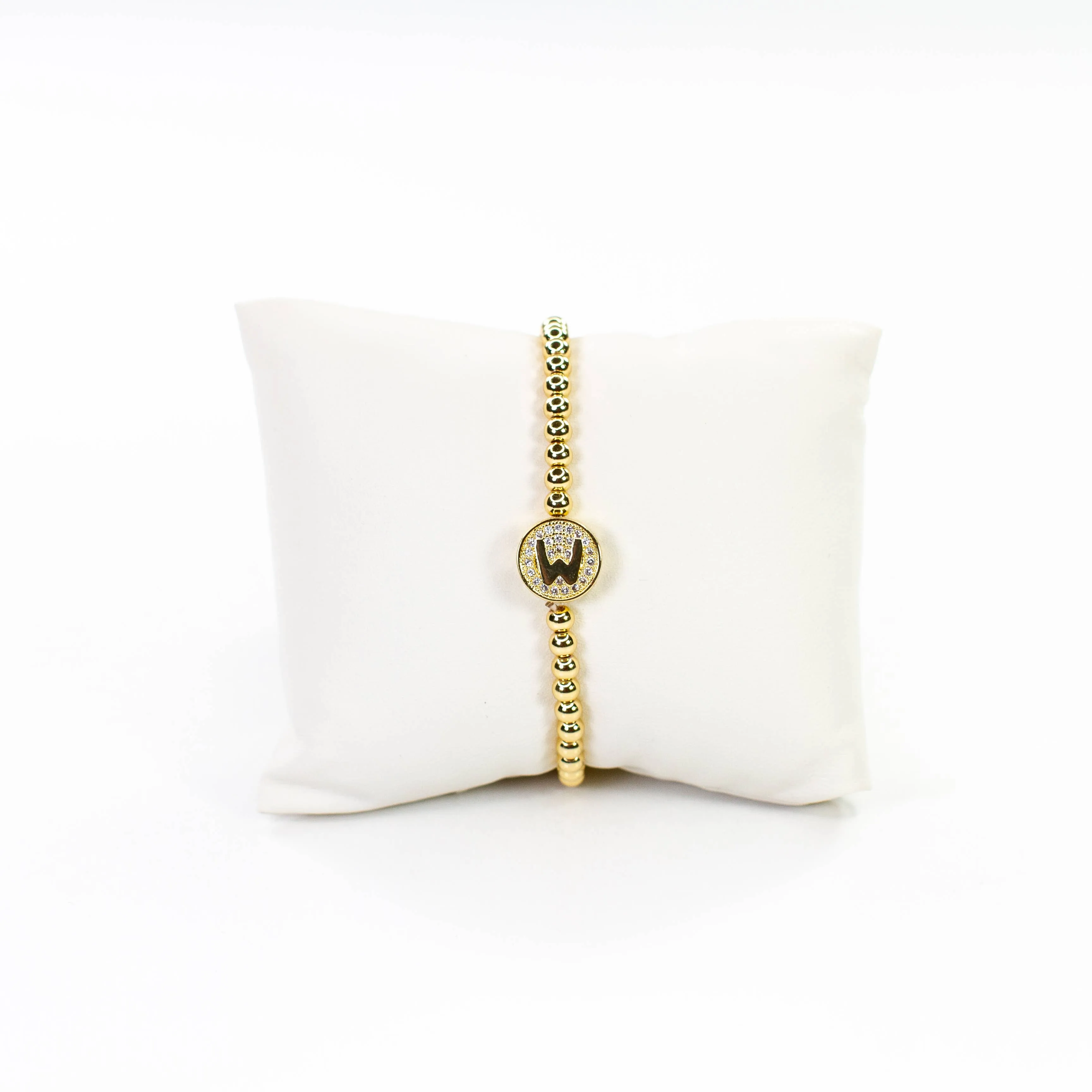 Initial Simulated Diamond Bracelet: M