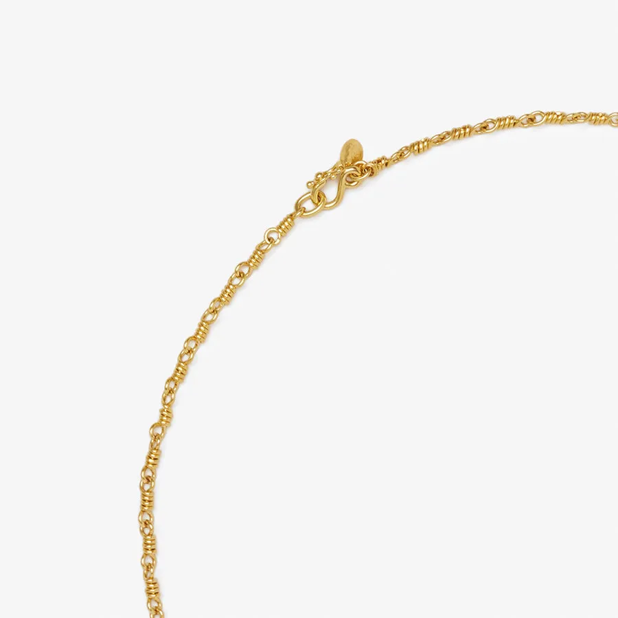 Isabella "Ingrid" Necklace in 20K Peach Gold