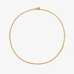 Isabella "Ingrid" Necklace in 20K Peach Gold