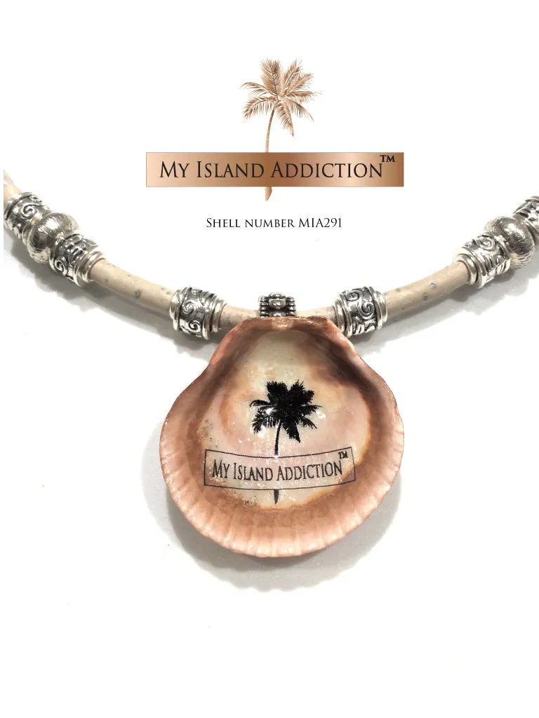 Island Sun Shell Choker Necklace MIA291UMH