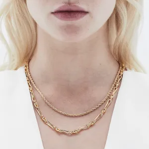 Jolie and Deen Cecile Necklace Gold