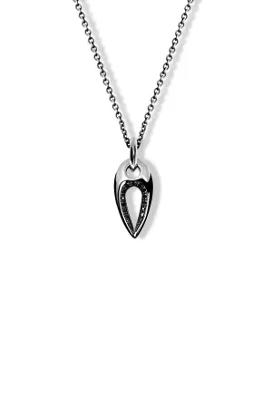 JOVANA DJURIC | MINI BLACK DIAMOND SEEKER NECKLACE