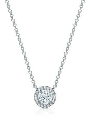 Kate 0.52 ct Round Diamond Pendant