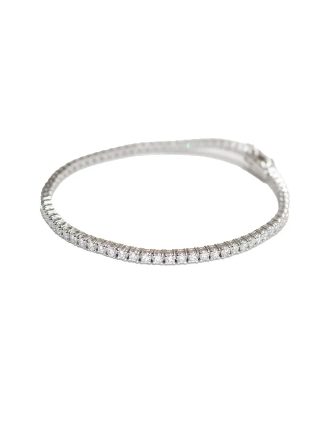 Lab Diamond Tennis Bracelet