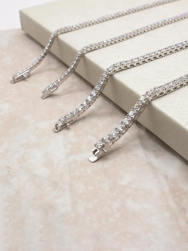 Lab Diamond Tennis Bracelet