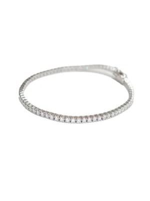 Lab Diamond Tennis Bracelet