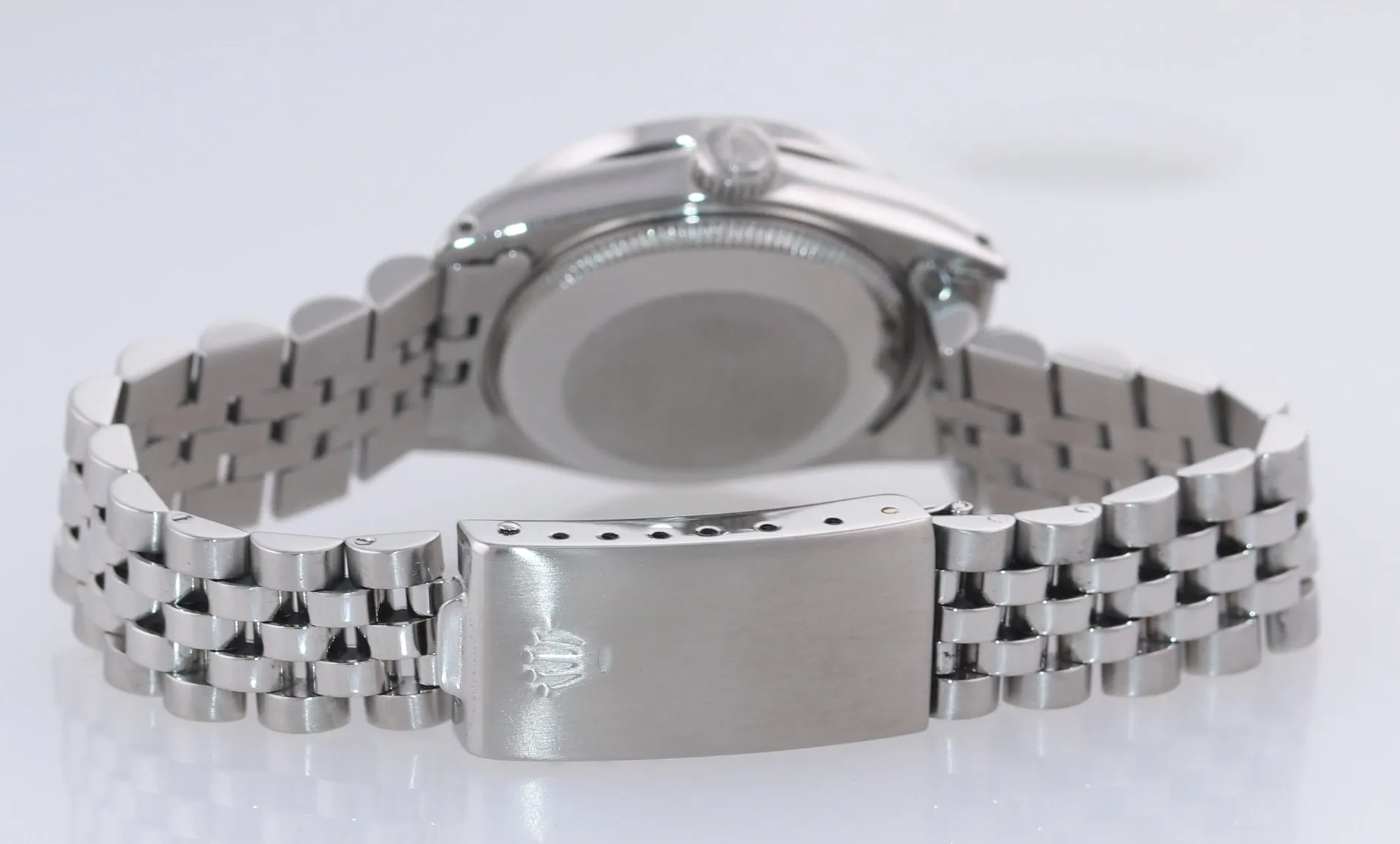 Ladies Rolex DateJust Mid-Size 31mm MOP Diamond 68240 Steel Jubilee Watch