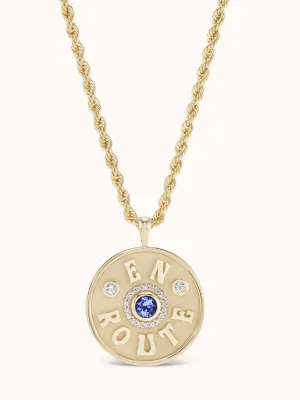 Large En Route Necklace Tanzanite