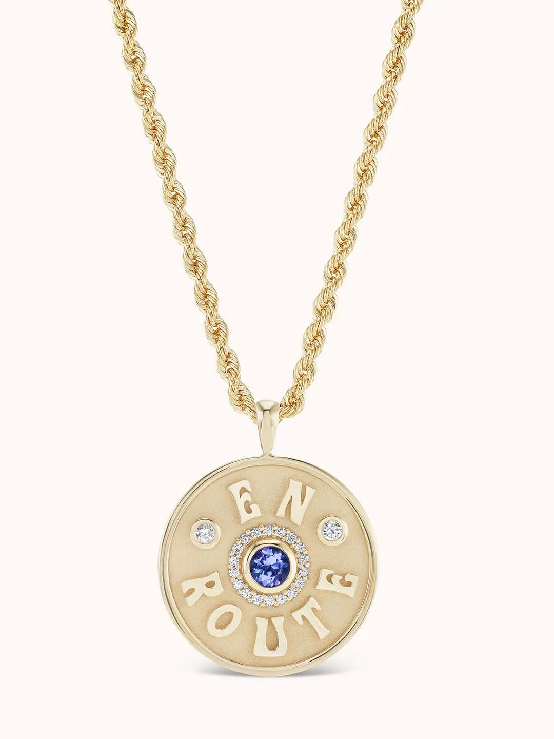 Large En Route Necklace Tanzanite