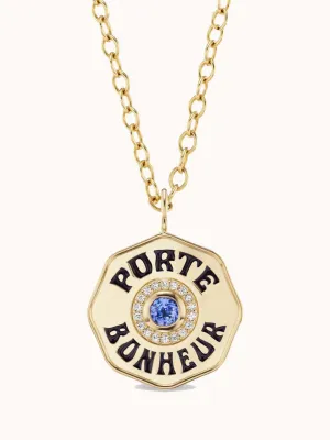Large Porte Bonheur Tanzanite