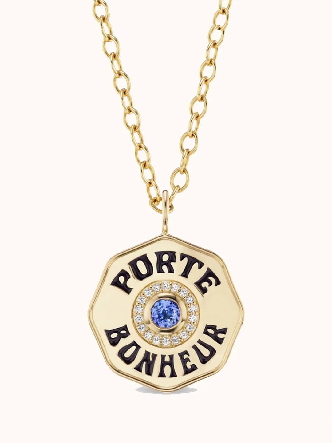Large Porte Bonheur Tanzanite
