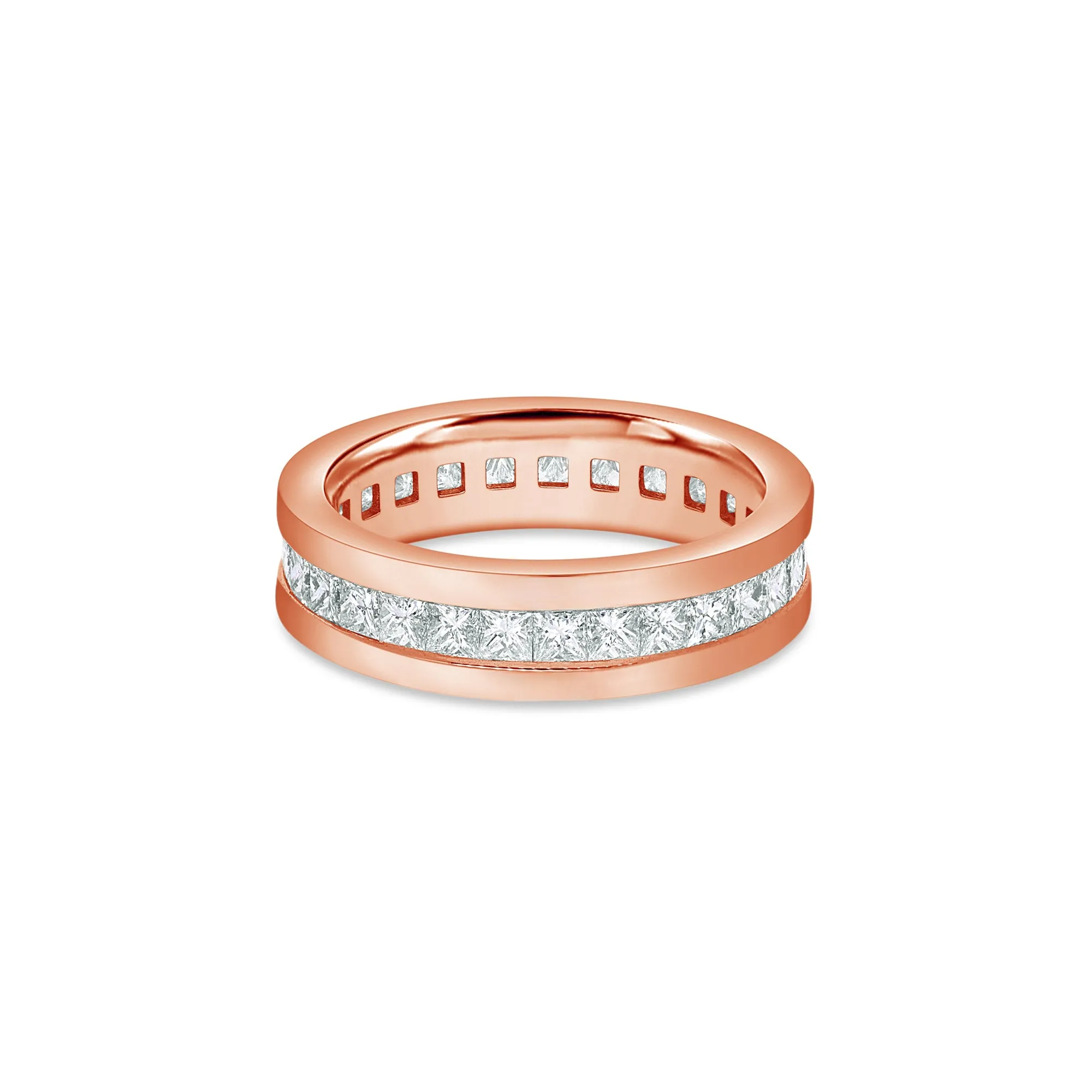 Lenox Eternity Ring (Princess Cut, 1-Row)
