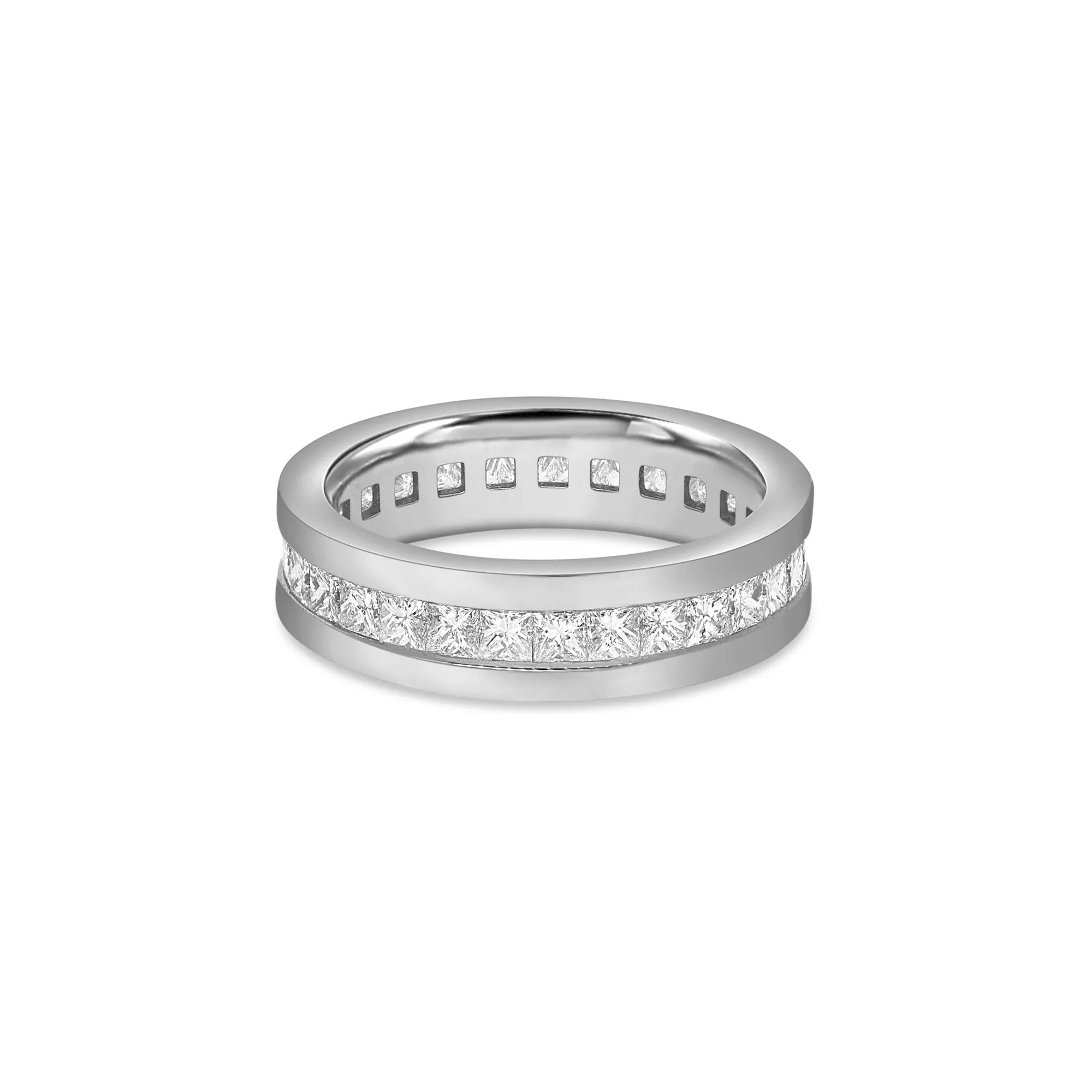Lenox Eternity Ring (Princess Cut, 1-Row)
