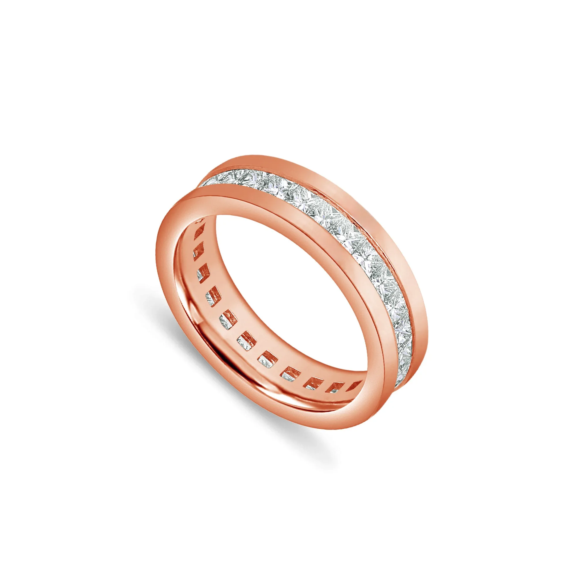 Lenox Eternity Ring (Princess Cut, 1-Row)