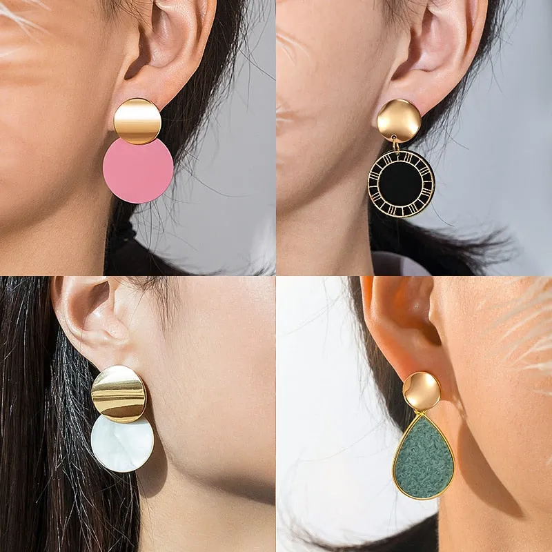 Long Tassel Bird Drop Earrings Sapphire Women's Wedding Jewelry