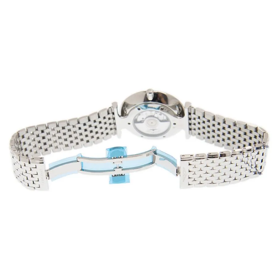 Longines La Grande Automatic Diamond Blue Dial Unisex Watch L4.908.4.97.6