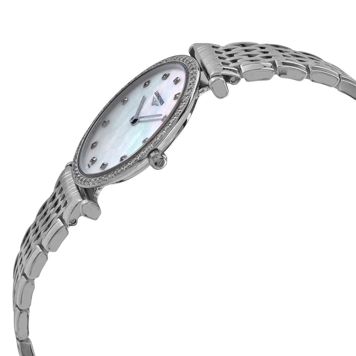 Longines La Grande Classique Quartz Diamond Ladies Watch L4.513.0.87.6