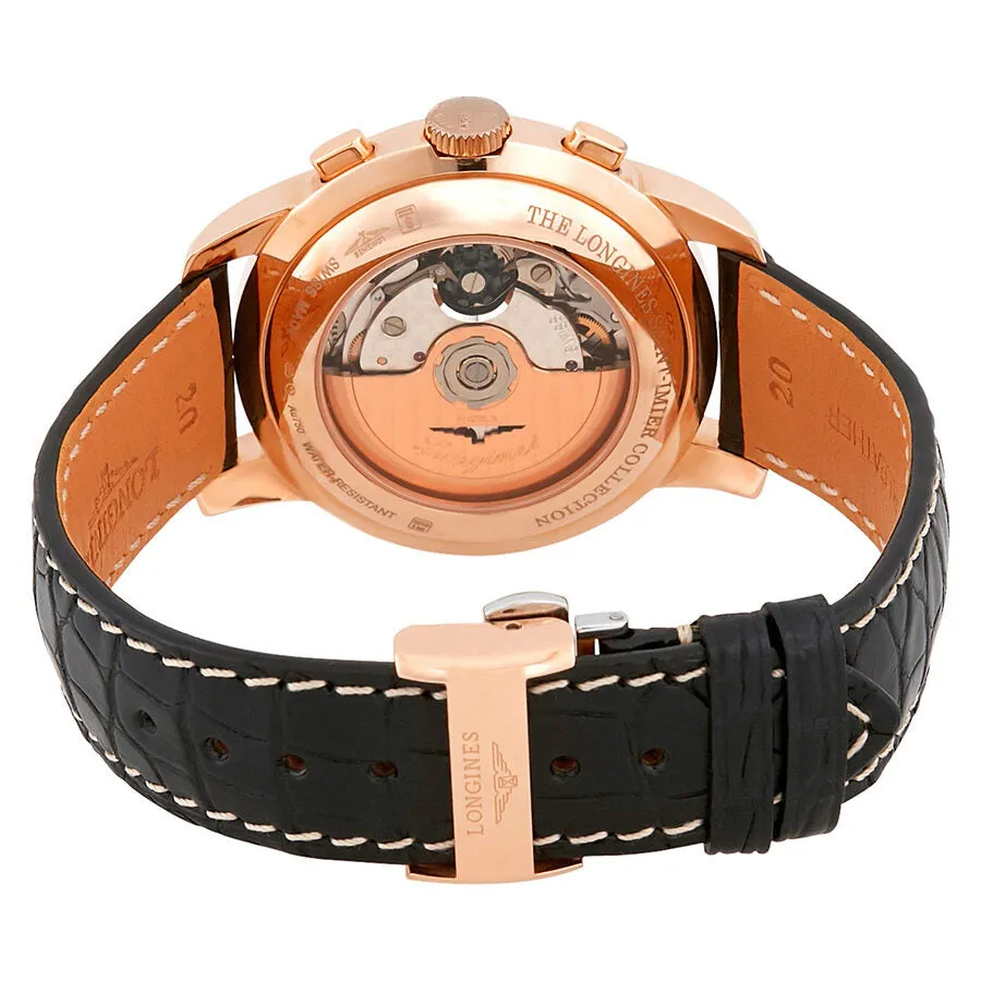 Longines Saint-Imier Automatic Chronograph Rose Gold Men's Watch L2.752.8.72.4