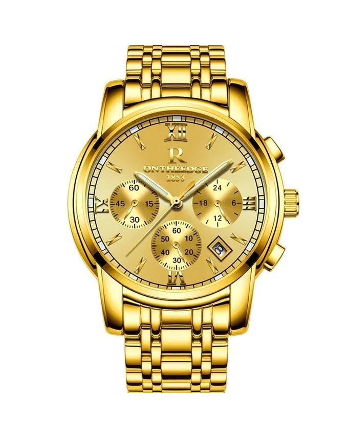 MAN ON THE EDGE BUSINESS WATCH - GOLD