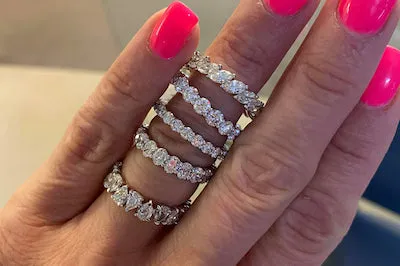 Marquis Shape Eternity Band