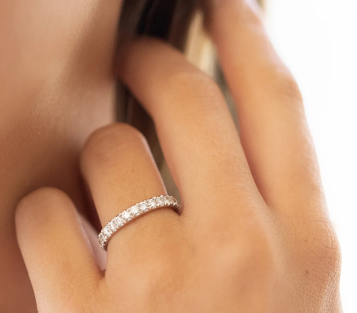 'Medium' Classic Diamond Eternity Band