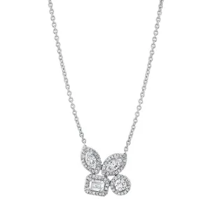 Michael M Montage Cluster Halo Necklace P407