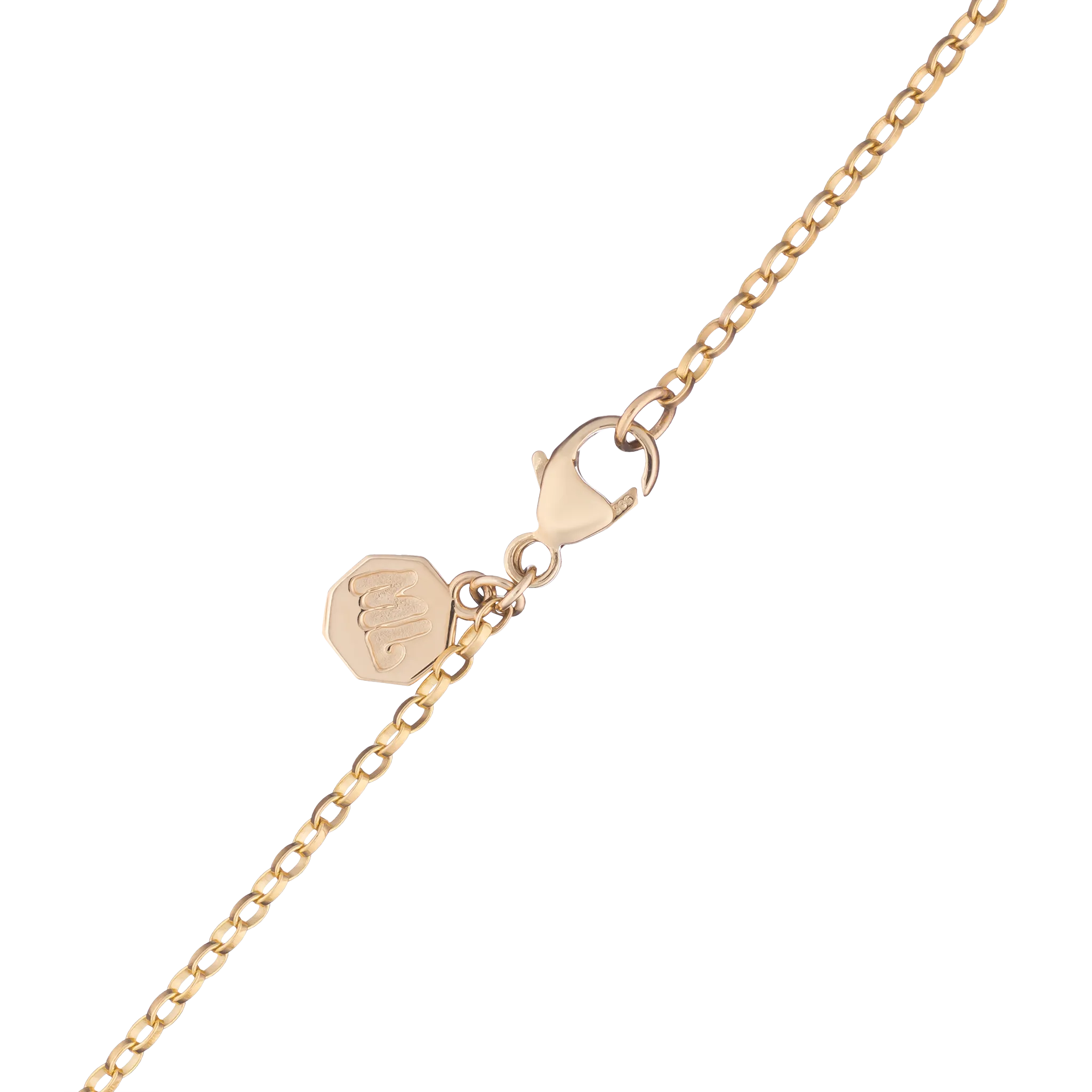 Mini Diamond Halo Porte Bonheur Amethyst