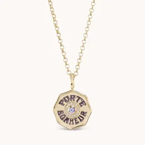Mini Porte Bonheur Tanzanite
