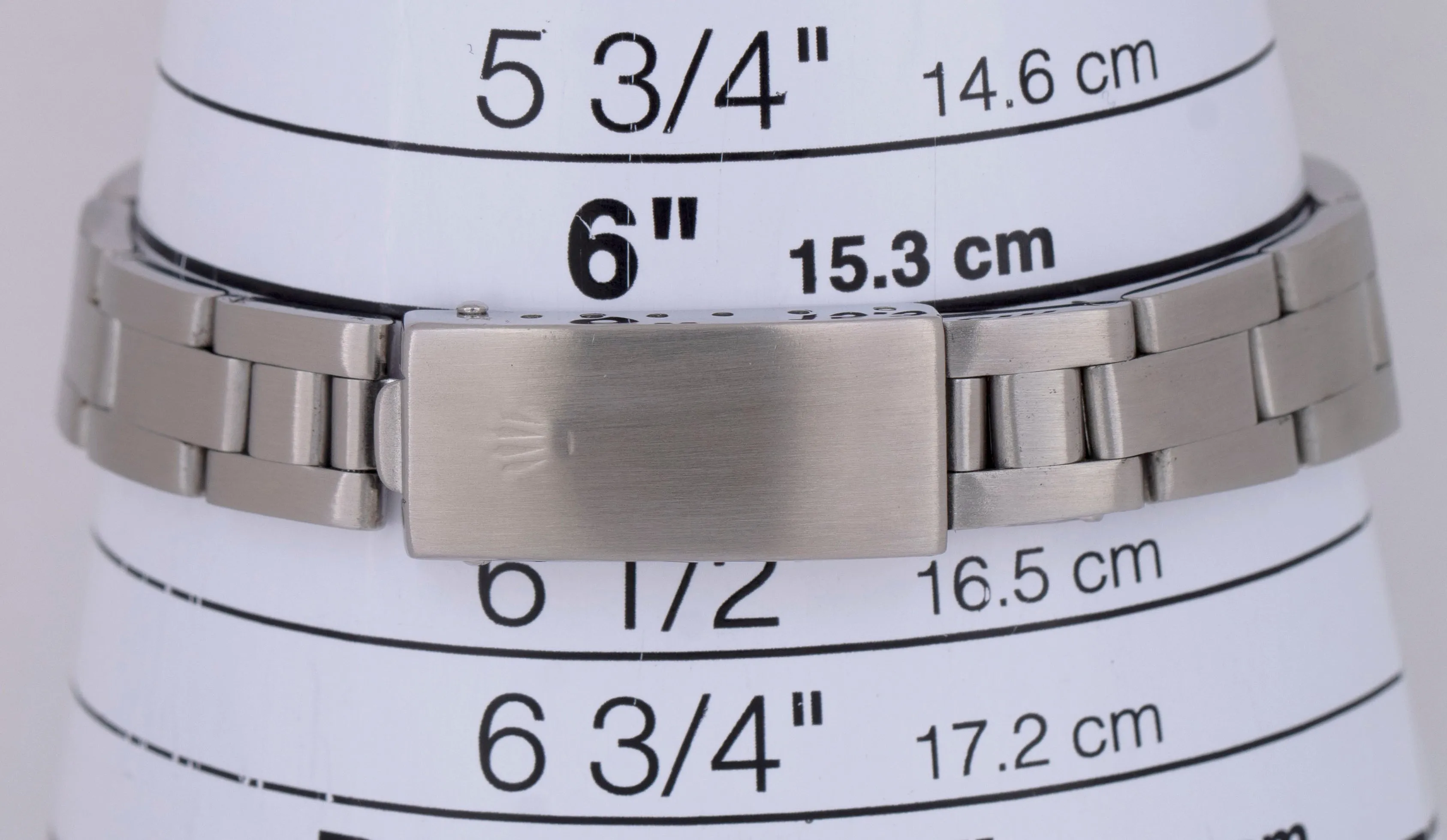 MINT Ladies Rolex Oyster Perpetual MOP DIAMOND 6718 24mm Bezel Stainless Watch