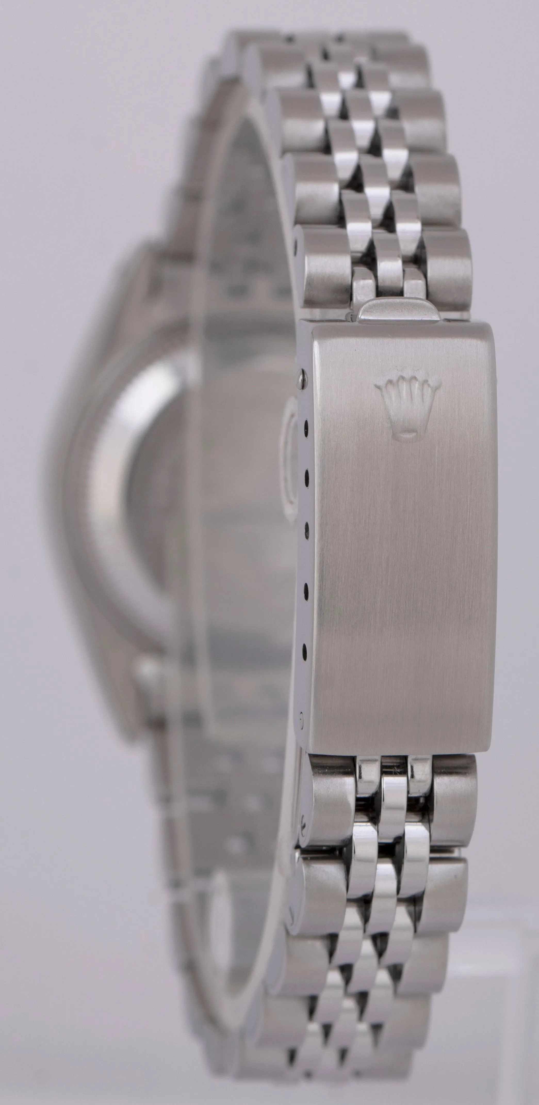 MINT PAPERS Rolex Oyster Perpetual Date BLUE DIAMOND 26 Jubilee Watch 69240 BOX