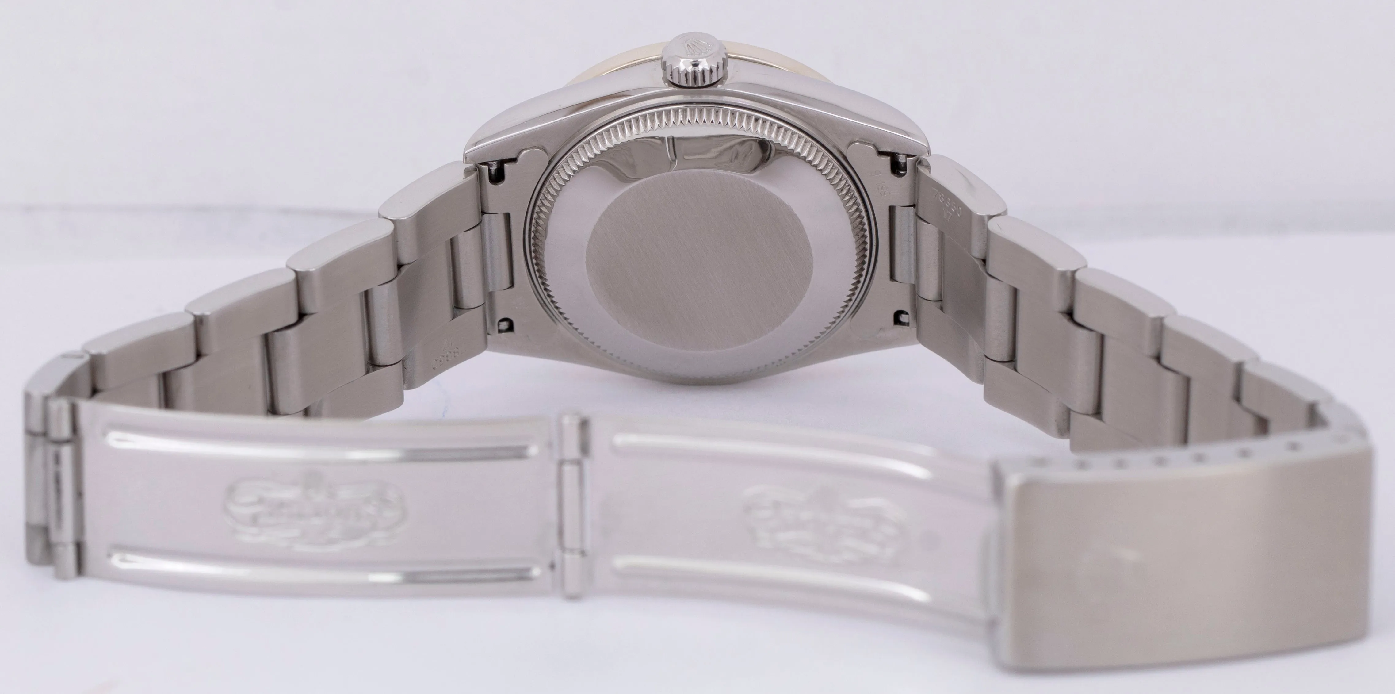 MINT Rolex DateJust 31mm MOP DIAMOND Oyster Steel Midsize Automatic Watch 68274