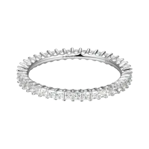 Moissanite Princess Eternity Ring