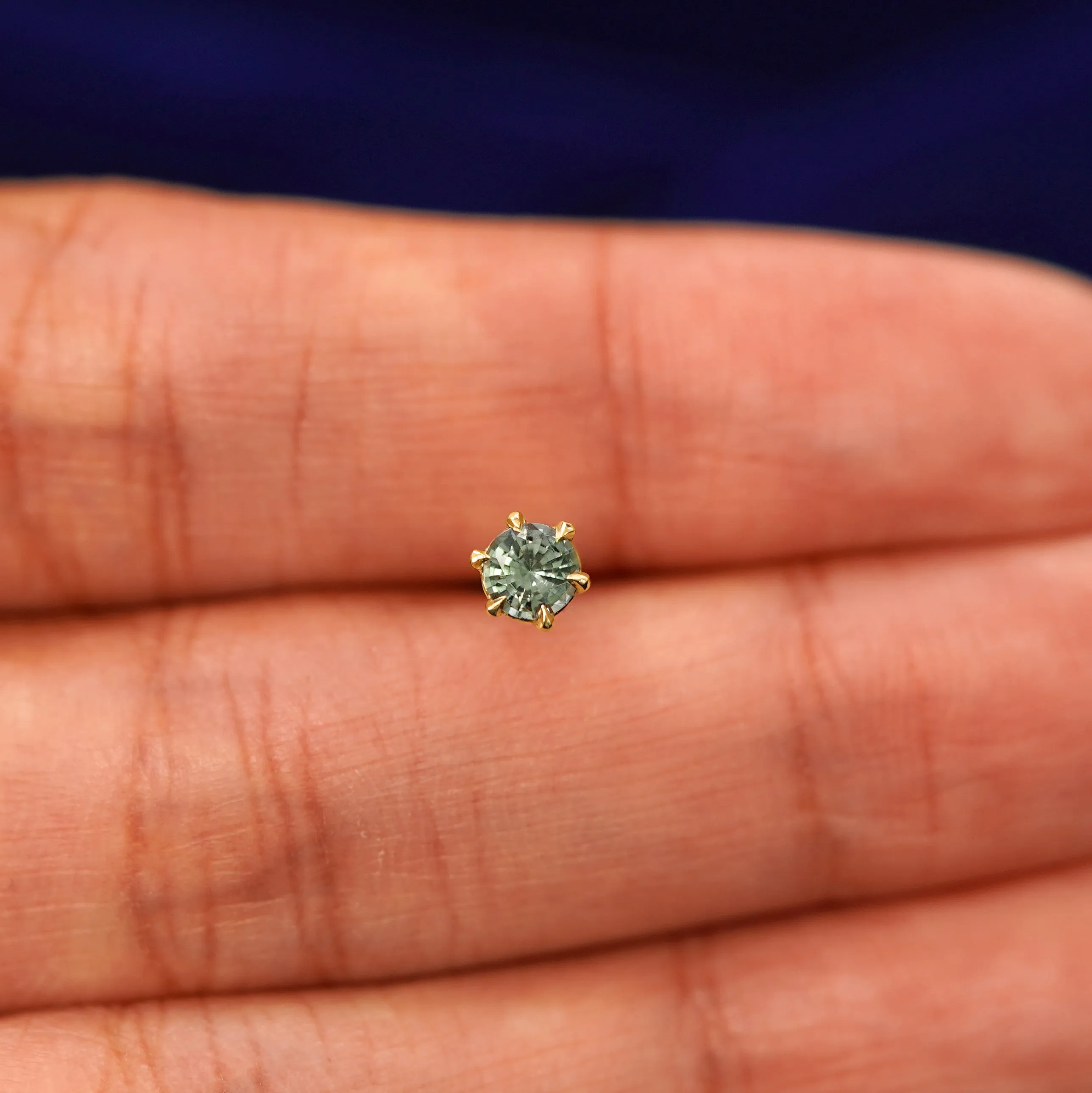 Montana Teal Sapphire Earring