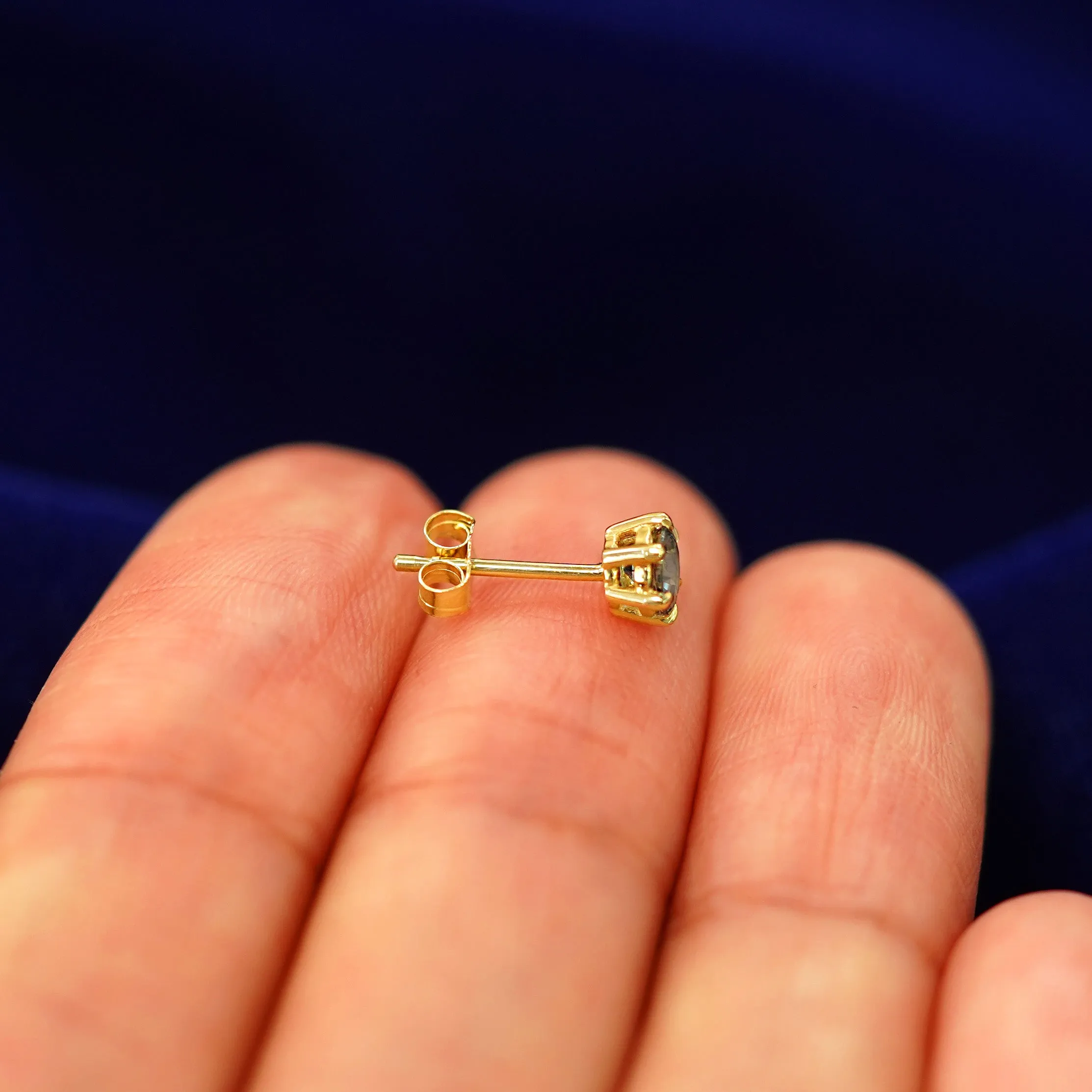 Montana Teal Sapphire Earring