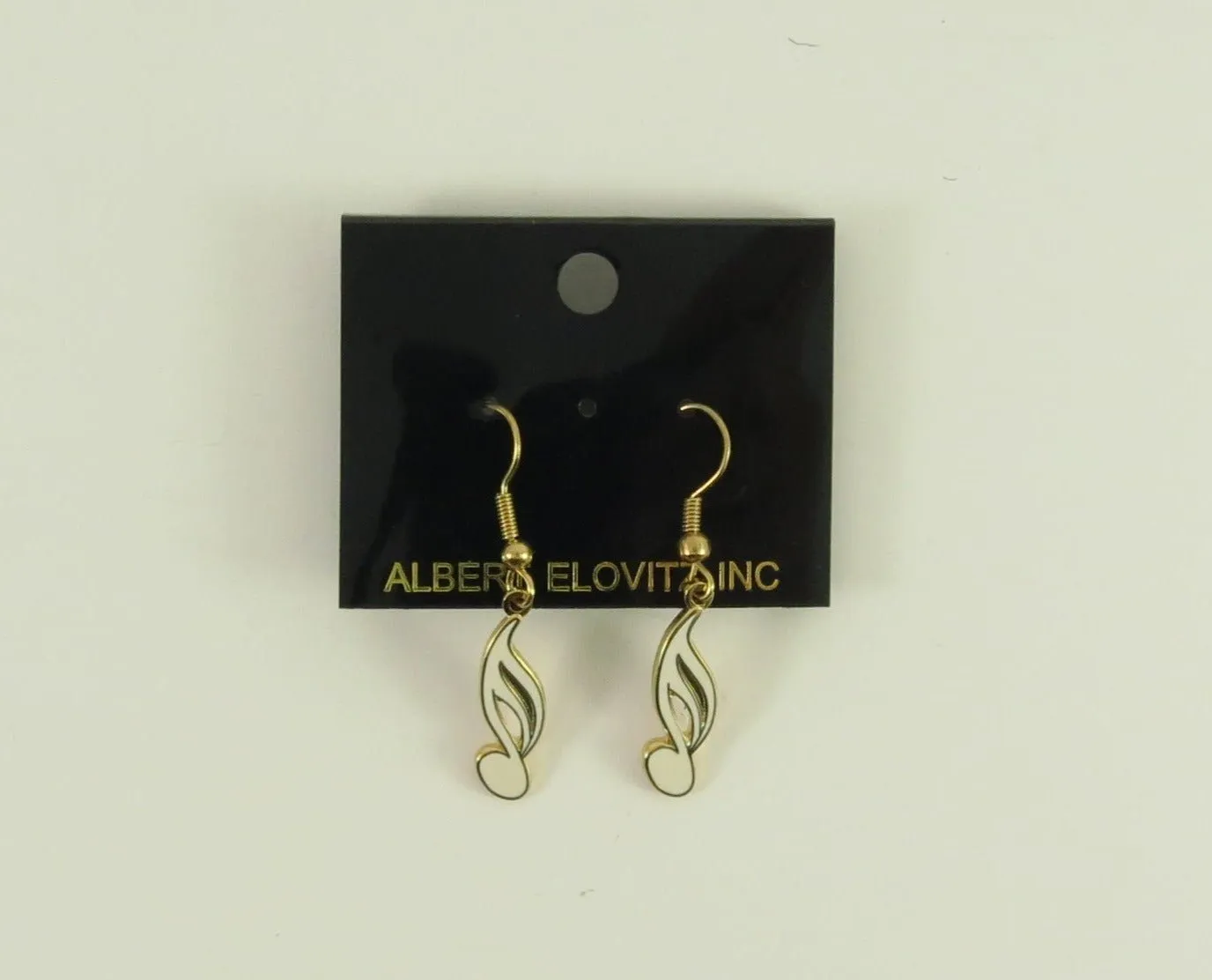 Musical Earrings Hoops - Sixteenth Notes - Discontinued