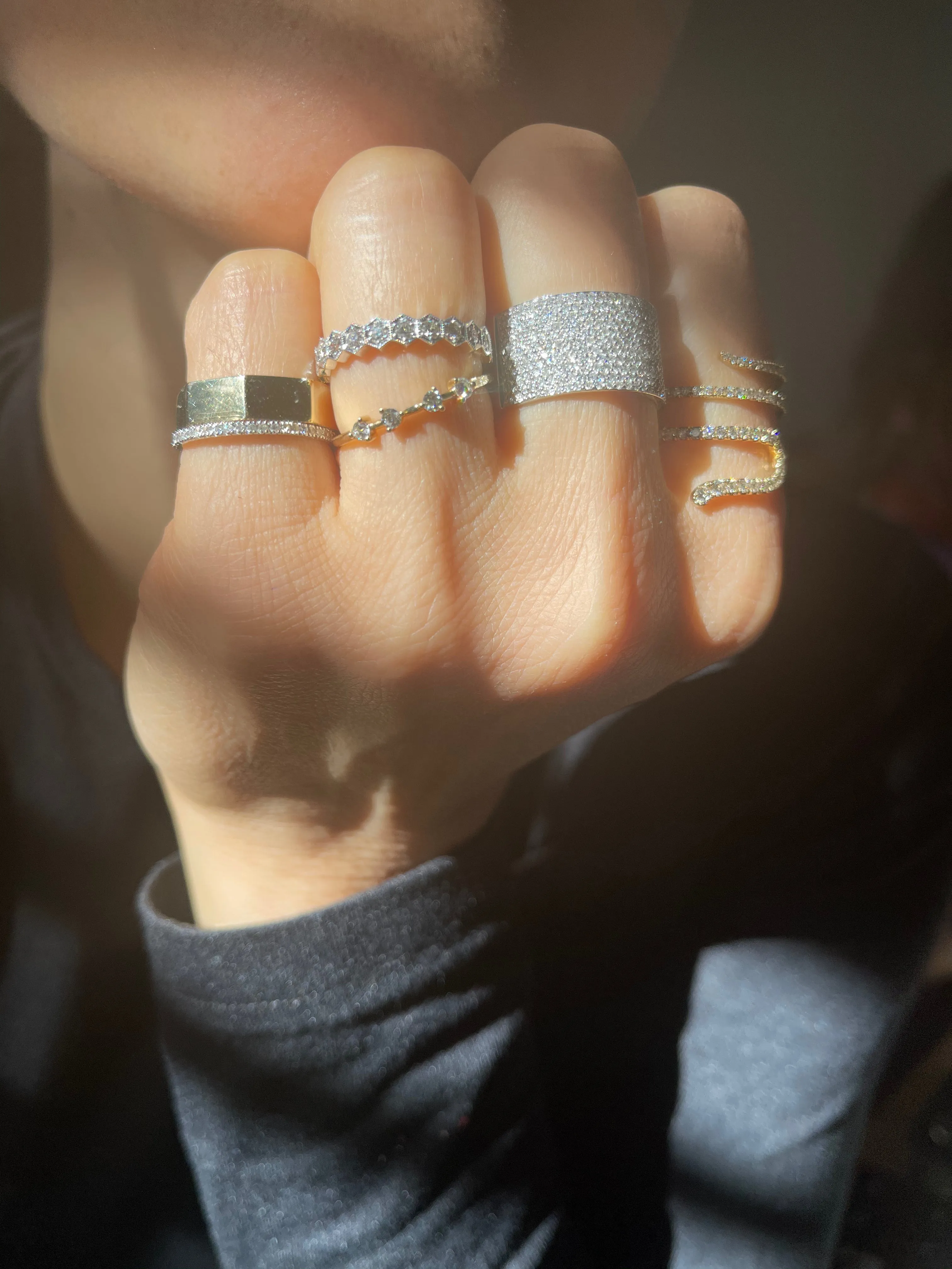 OCTAGON RING