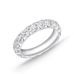Odessa Diamond Eternity Band 2.83-3.54ctw