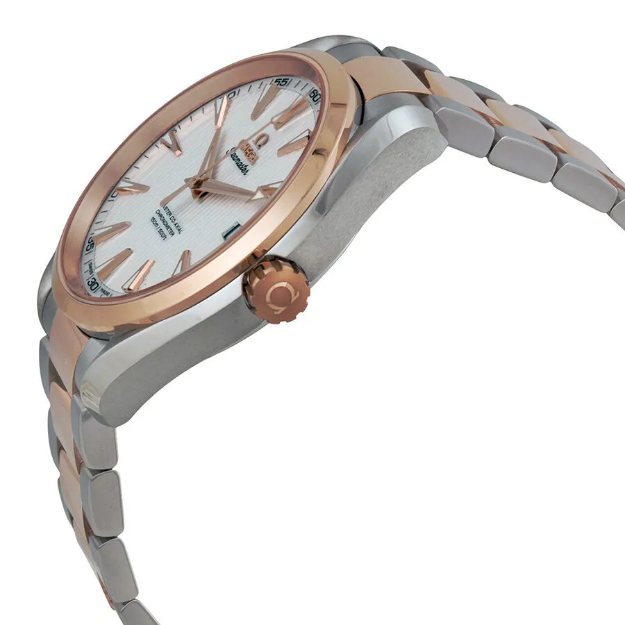 Omega Aqua Terra  Automatic  Silver Dial Steel and 18kt Rose Gold Men's Watch 23120422102001