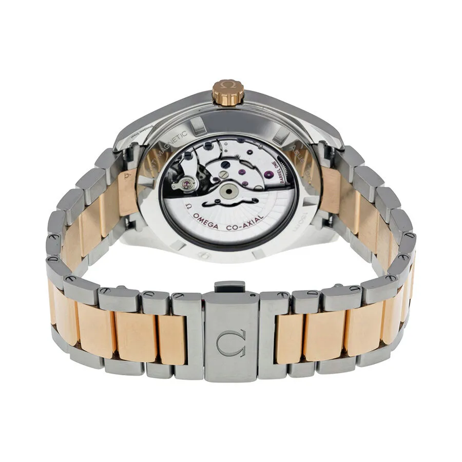 Omega Aqua Terra  Automatic  Silver Dial Steel and 18kt Rose Gold Men's Watch 23120422102001