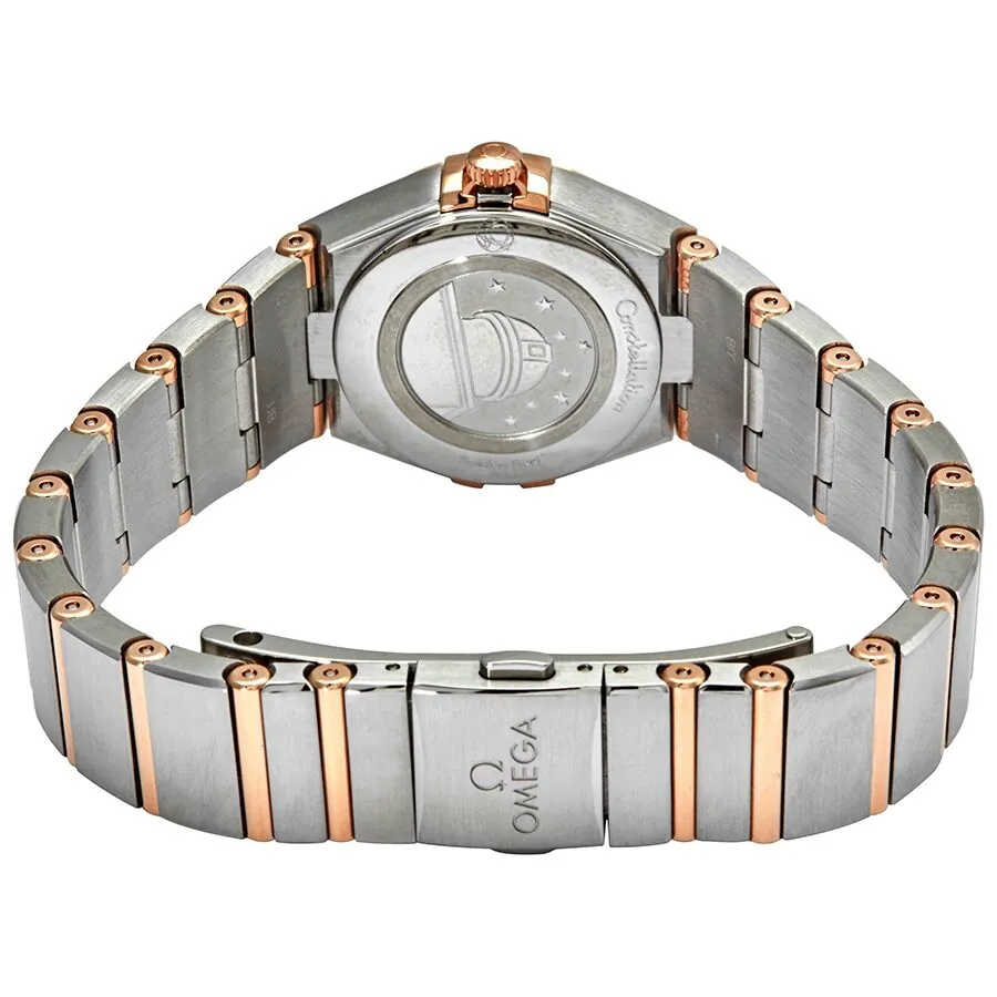 Omega Constellation Manhattan Diamond Silver Dial Ladies Watch 131.25.25.60.52.001