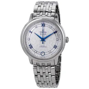 Omega De Ville Prestige Co-Axial Automatic Diamond Grey Dial Ladies Watch 424.10.33.20.56.002