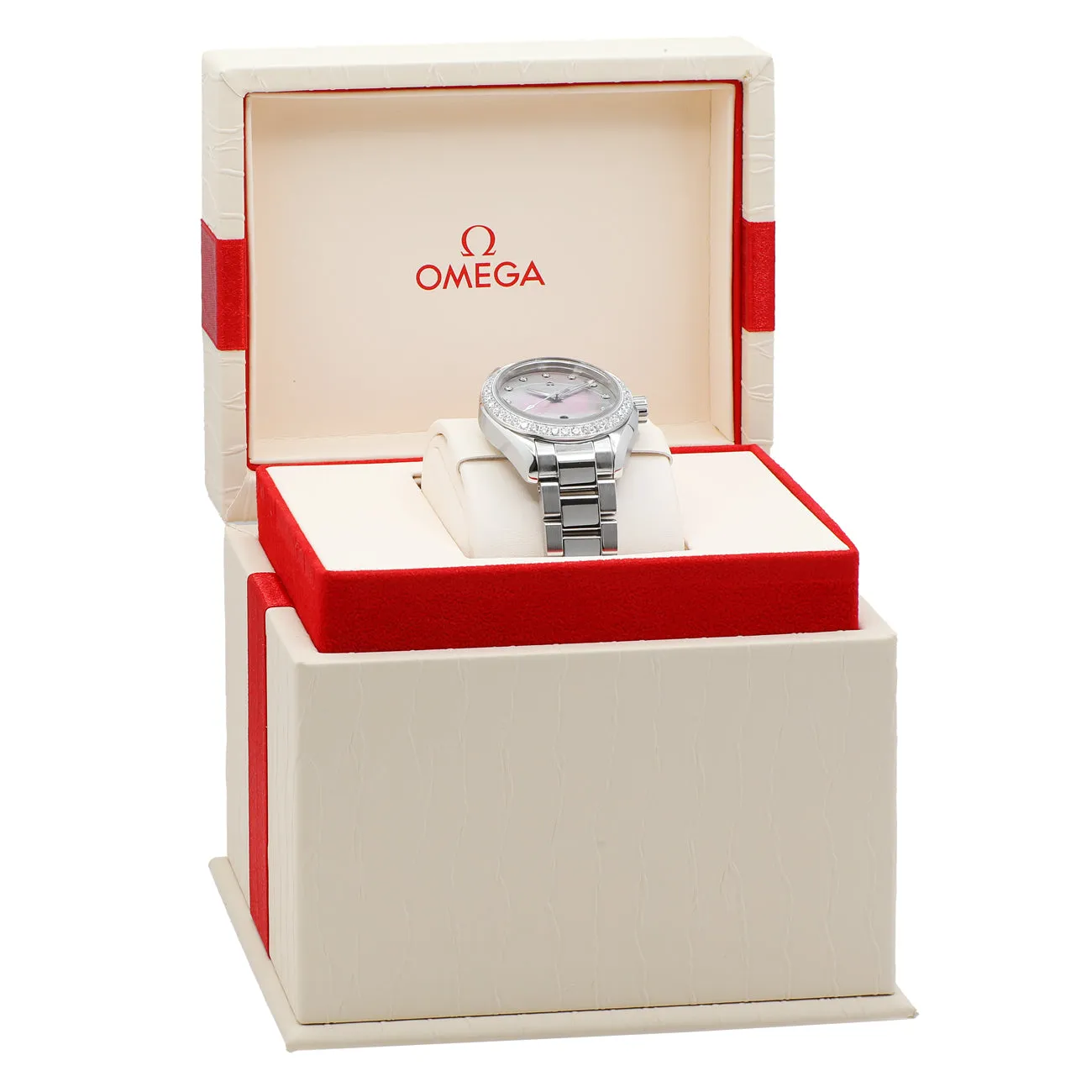 Omega Stainless Steel Diamond Seamaster Aqua Terra 231.15.34.20.57.001