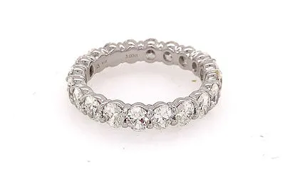 Oval Eternity Band