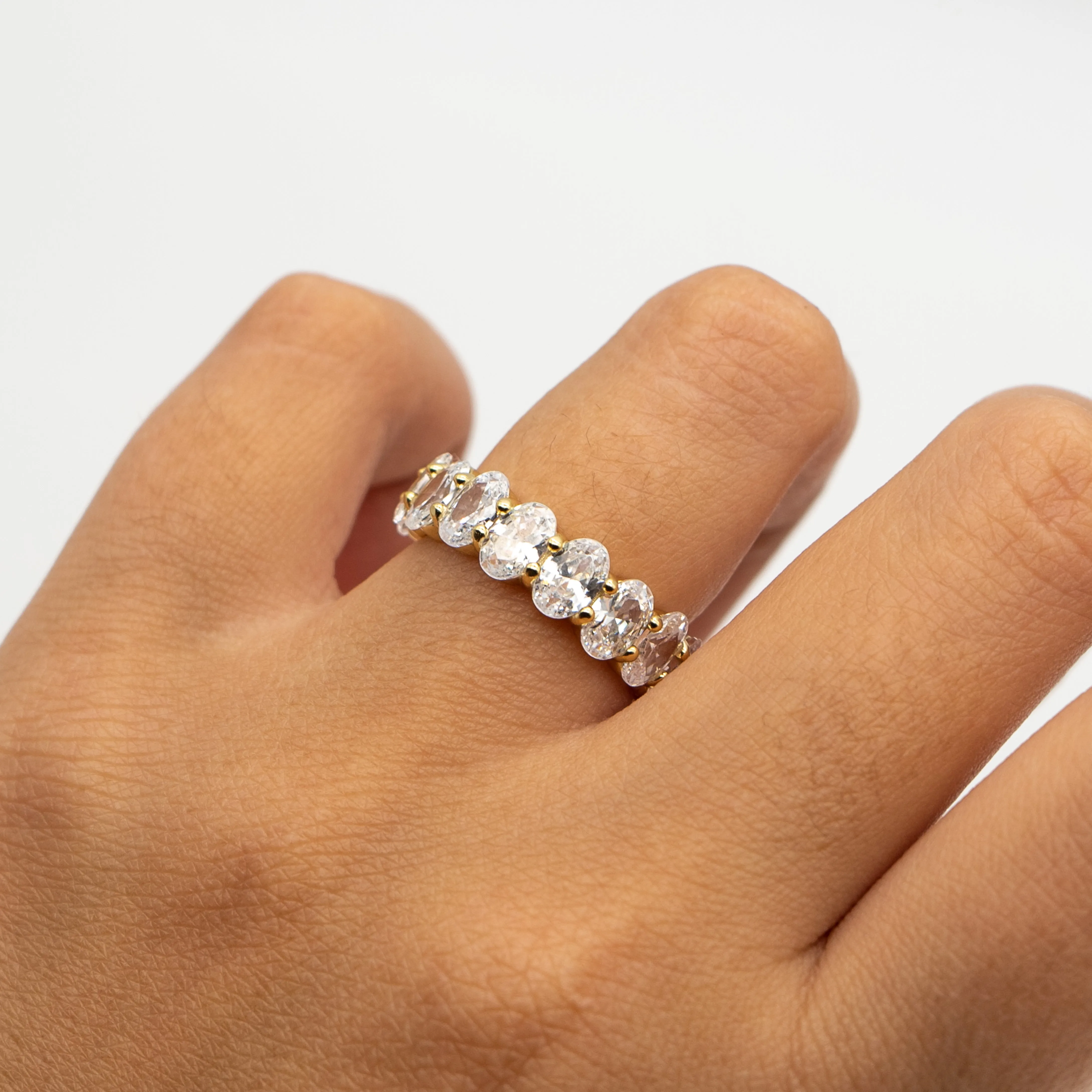 Oval Eternity Ring