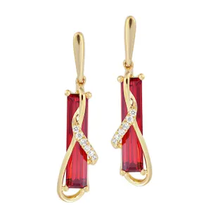Padparadscha Earrings