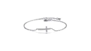 Pave Cross Bracelets