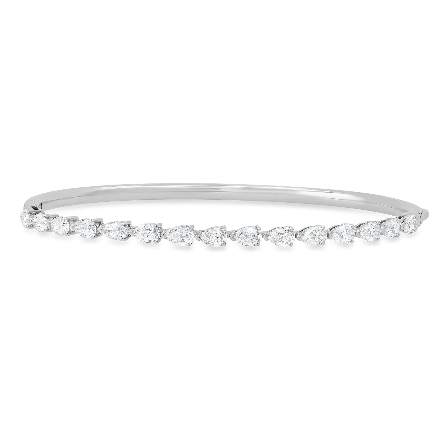 Pear Shape Diamond Bracelet