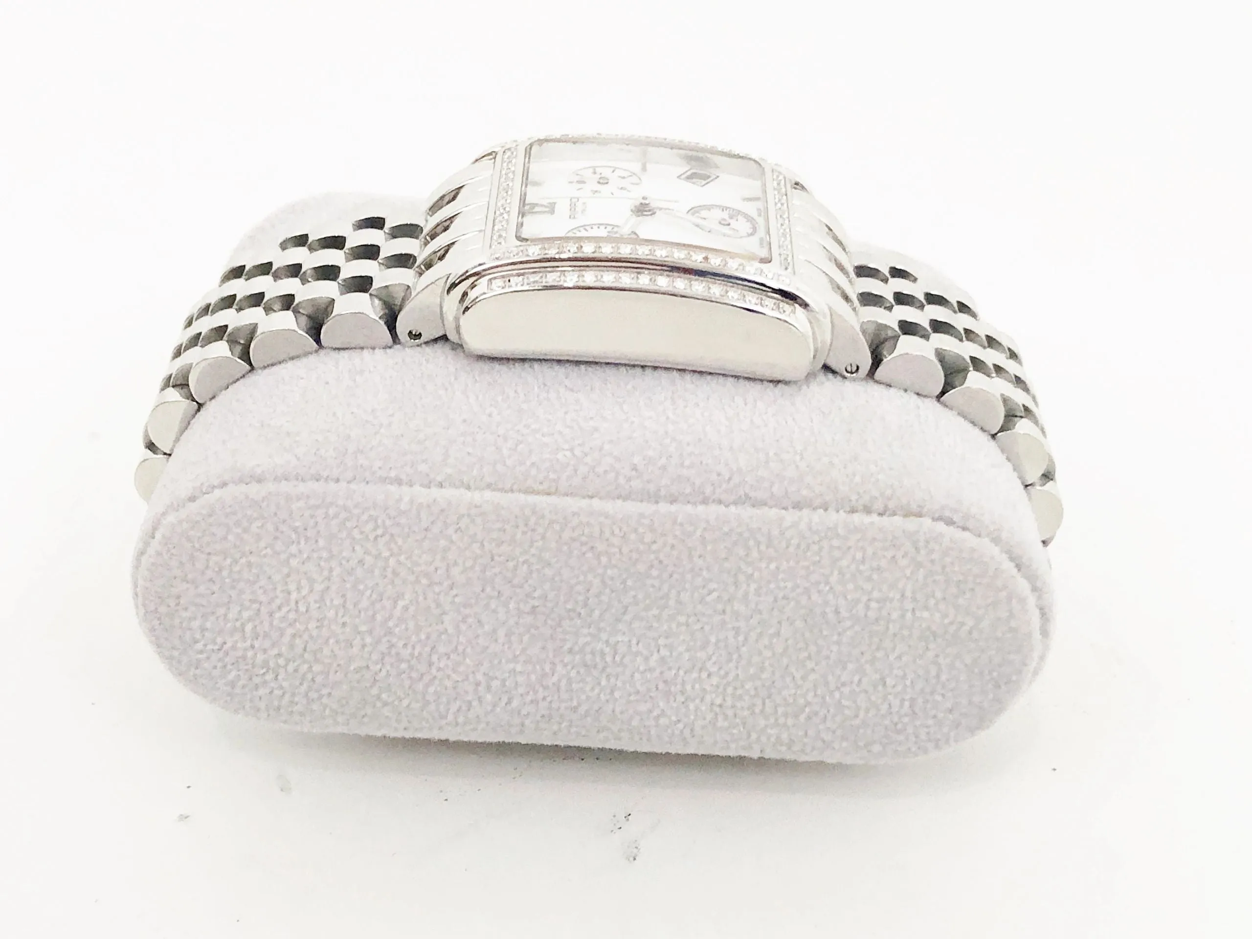 Pippo Diamond Magnum Watch With Twelve Bands