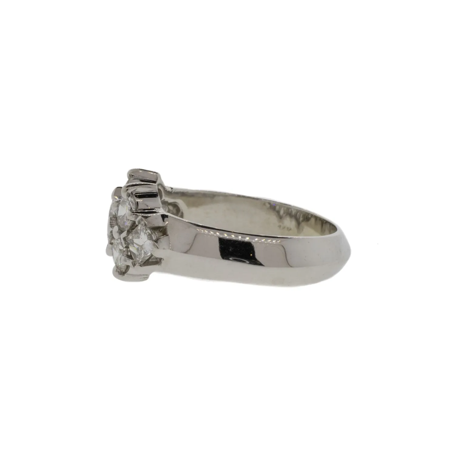 Platinum 7-Stone Diamond Ring