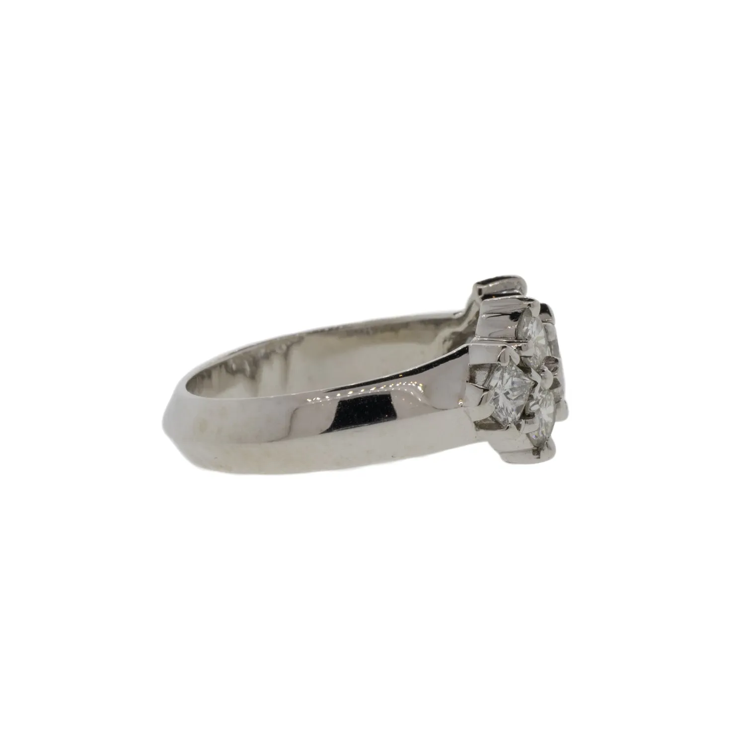 Platinum 7-Stone Diamond Ring